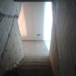 Internal stair case waterproofed