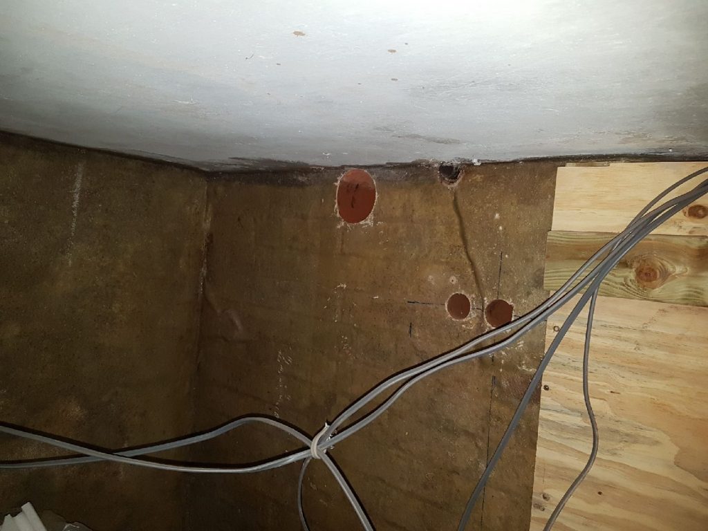 Ventilation within a basement keeps damp and moisture down