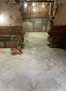 Concrete floor