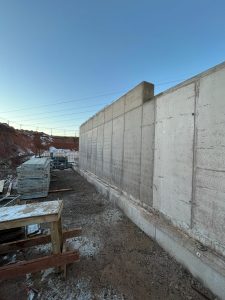 Walls complete and linked
