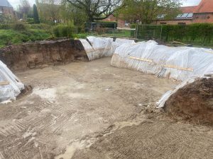 Excavation underway