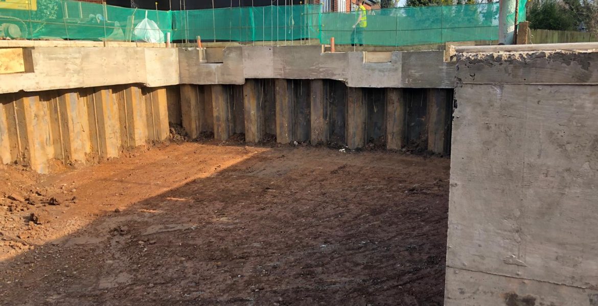 Sheet Piled Basements